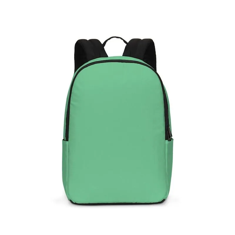 Pastel Green Waterproof Backpack | Bright Pastel Green | C60M0Y60K0