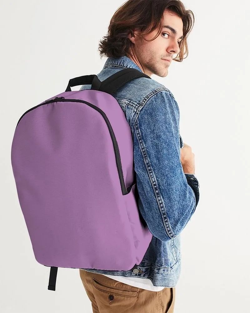 Pastel Purple Waterproof Backpack | Bright Pastel Purple | C30M60Y0K0
