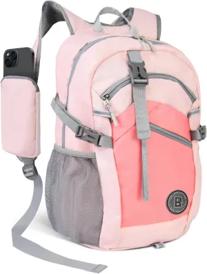 Petite Simone: 20L Lightweight Hiking Backpack in Pink