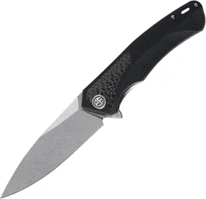 Petrified fish PF838 3.74" D2 steel folding knife outdoor tactical pocket knives G10 handle camping hunting Cutter EDC tool (White Stonewash, White Stonewash)