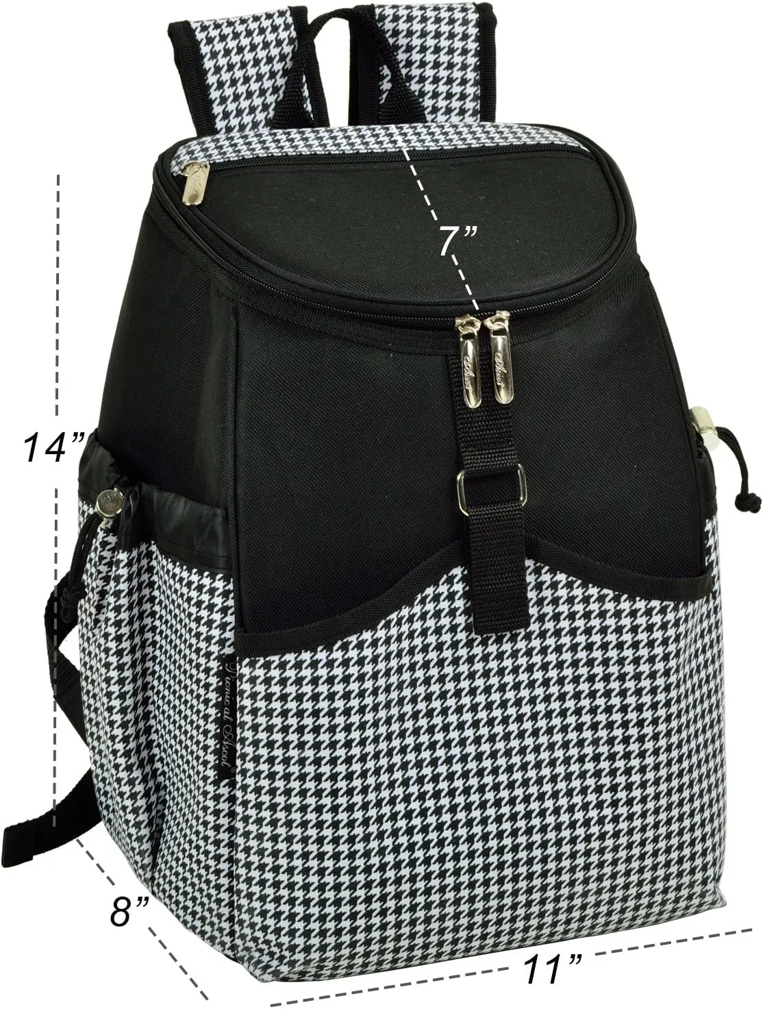Picnic at Ascot Original Insulated Backpack Cooler- Designed & Quality Approved in the USA