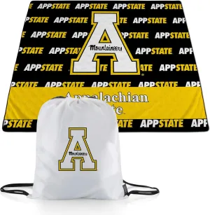 PICNIC TIME NCAA Unisex-Adult NCAA Impressa Picnic Blanket, Lightweight Beach Blanket, Machine Washable, Outdoor Blanket