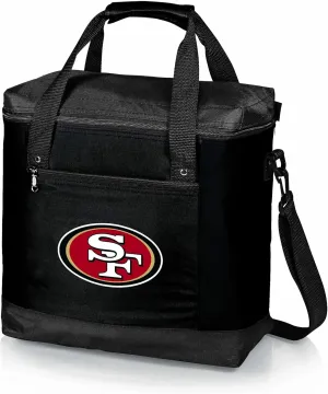 PICNIC TIME NFL Montero Tote Cooler Bag - Soft Cooler Bag - Picnic Tote, (Black)