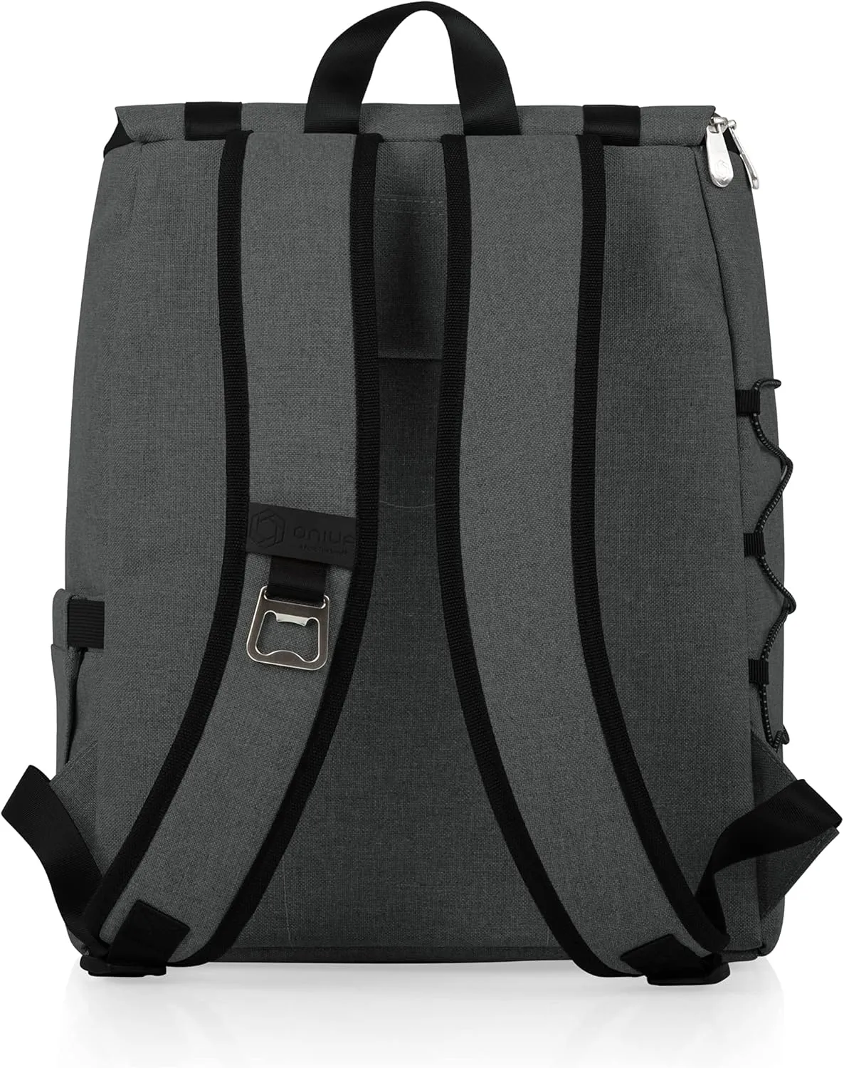 PICNIC TIME NFL New Orleans Saints OTG Traverse Backpack Cooler - Soft Cooler Backpack - Hiking Backpack, (Heathered Gray)