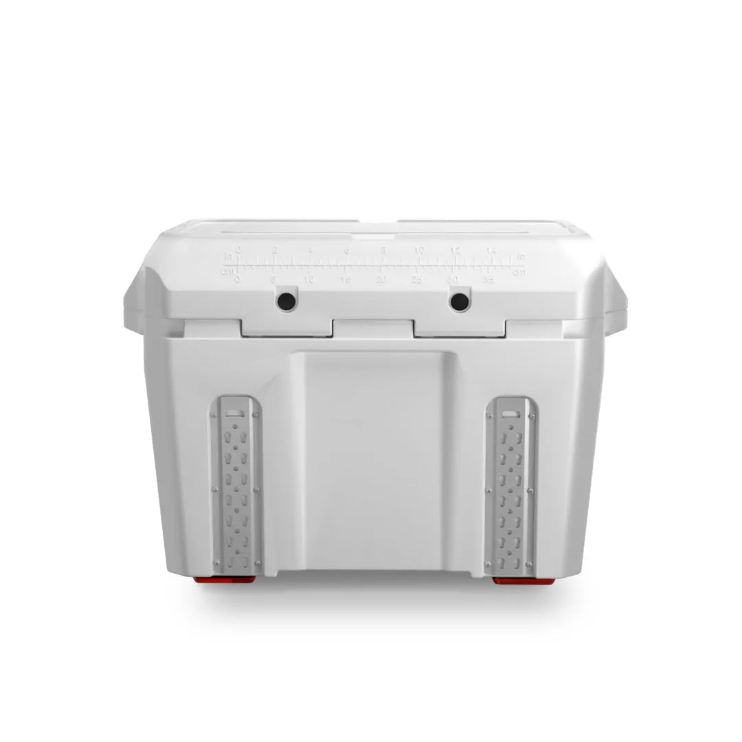 Pilot Outdoors® Premium Ice Chest Cooler 35/60 (White)