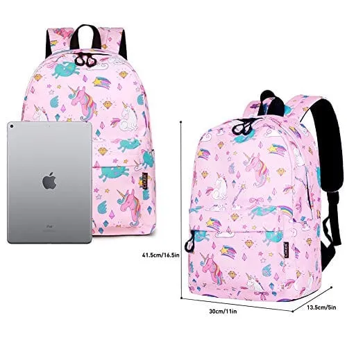 Pink Lightweight Backpack for Teen Girls