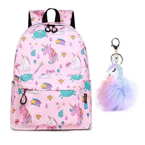 Pink Lightweight Backpack for Teen Girls