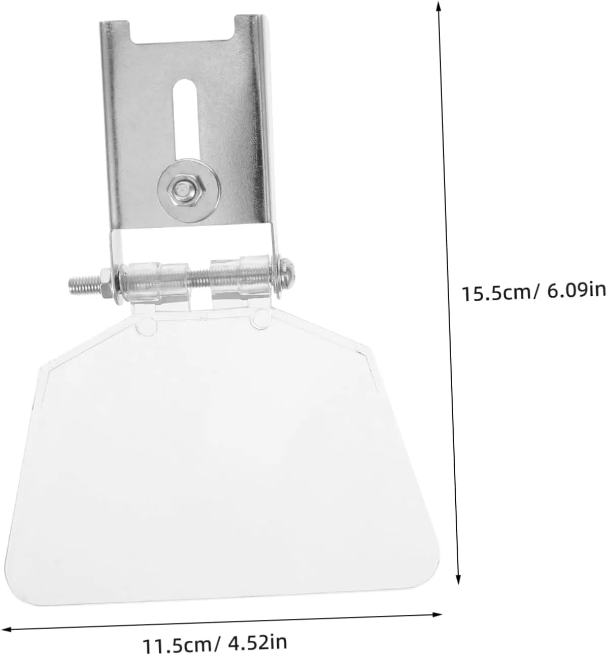 Plastic Bench Guard Eyeshield Dustproof Plate for Tool Bench Easy to Install