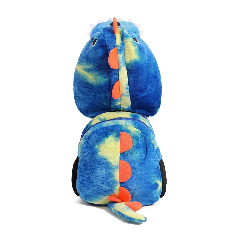 Plush Dinosaur Backpack with Hood