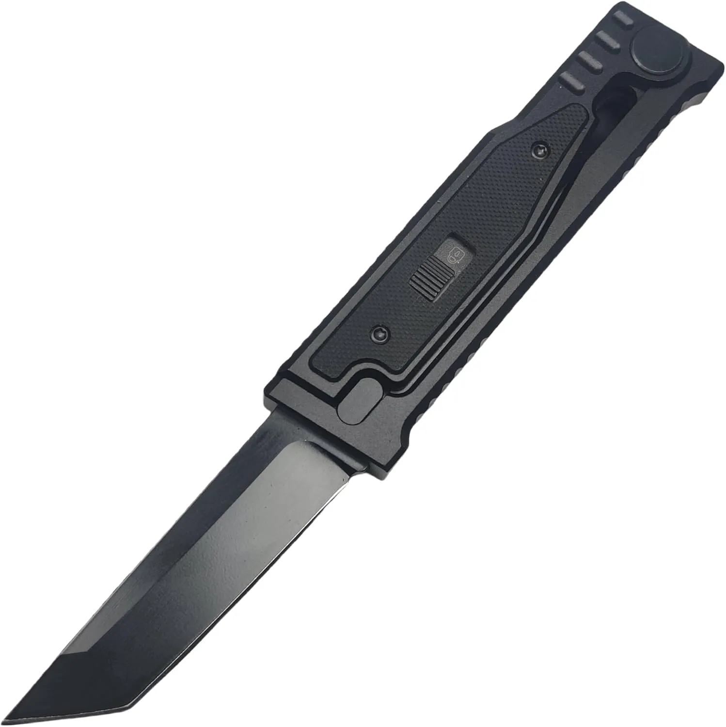 Pocket Knife,Folding Knife,Outdoor Carry Knife,Assembled D2 Steel Blade,T6 aluminum with G10 Inlays Handle Tanto Point Color Black For Camping Hunting use Men Father's day gift