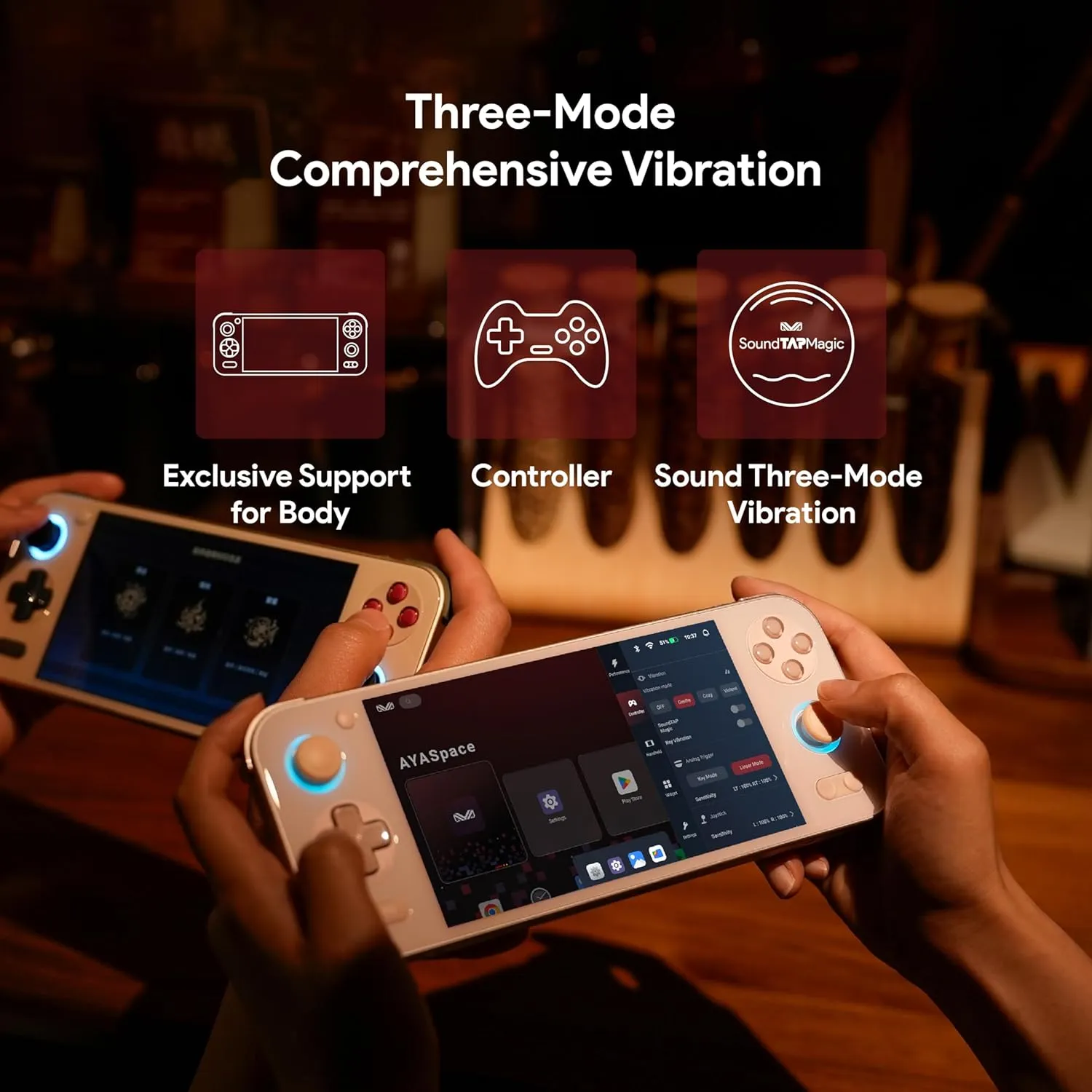 Pocket S Android Handheld Gaming Device - 6" 2K Borderless IPS Display, Snapdragon G3x Gen 2, 16GB RAM, 1TB Storage, Master Controller, VC Cooling, Android 13, Retro Power