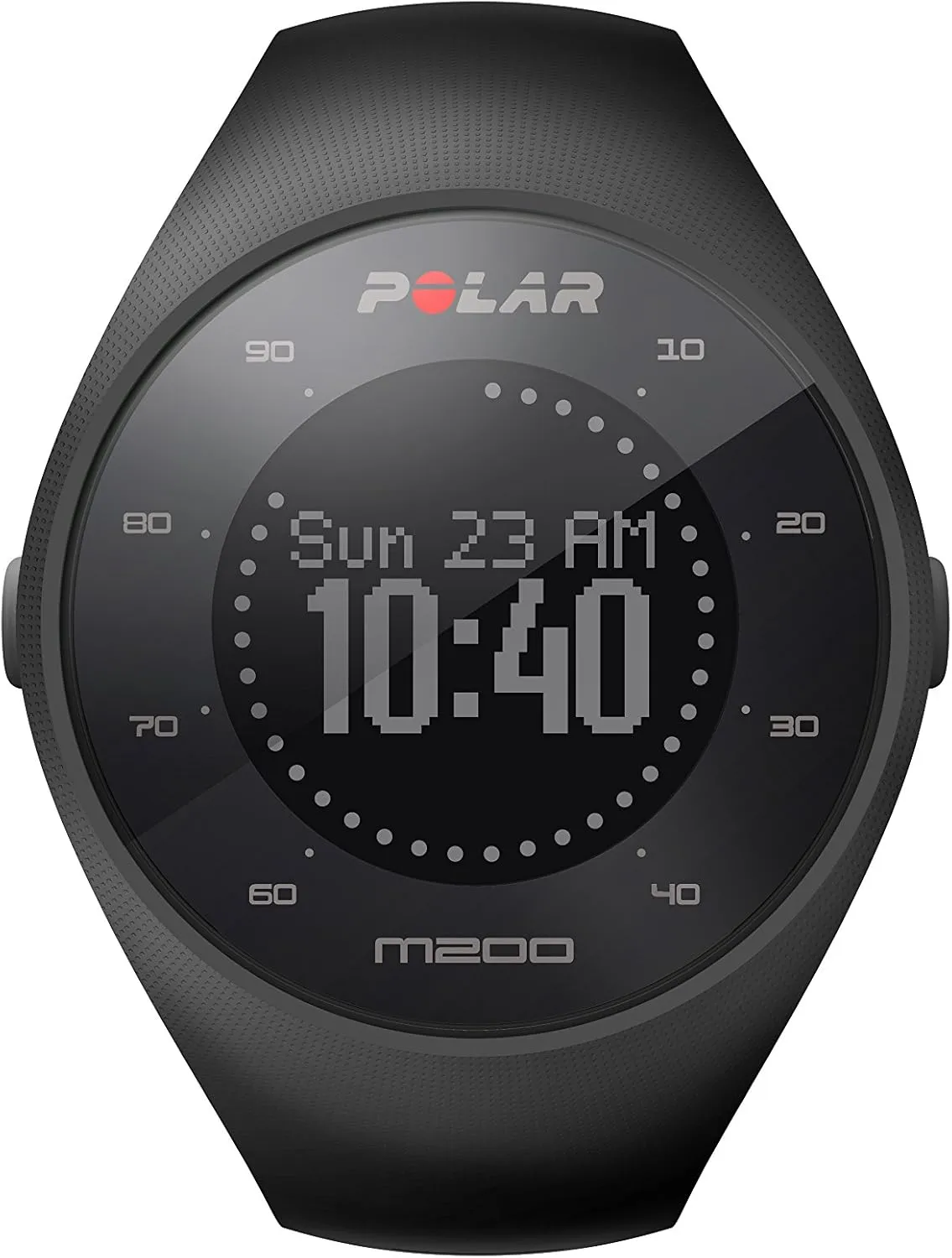 POLAR M200 GPS Running Watch with Wrist-Based Heart Rate, Black