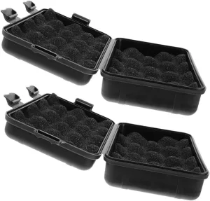 POPETPOP Shockproof Waterproof Storage Box Set for Outdoor Activities Camping Hiking and Survival Gear