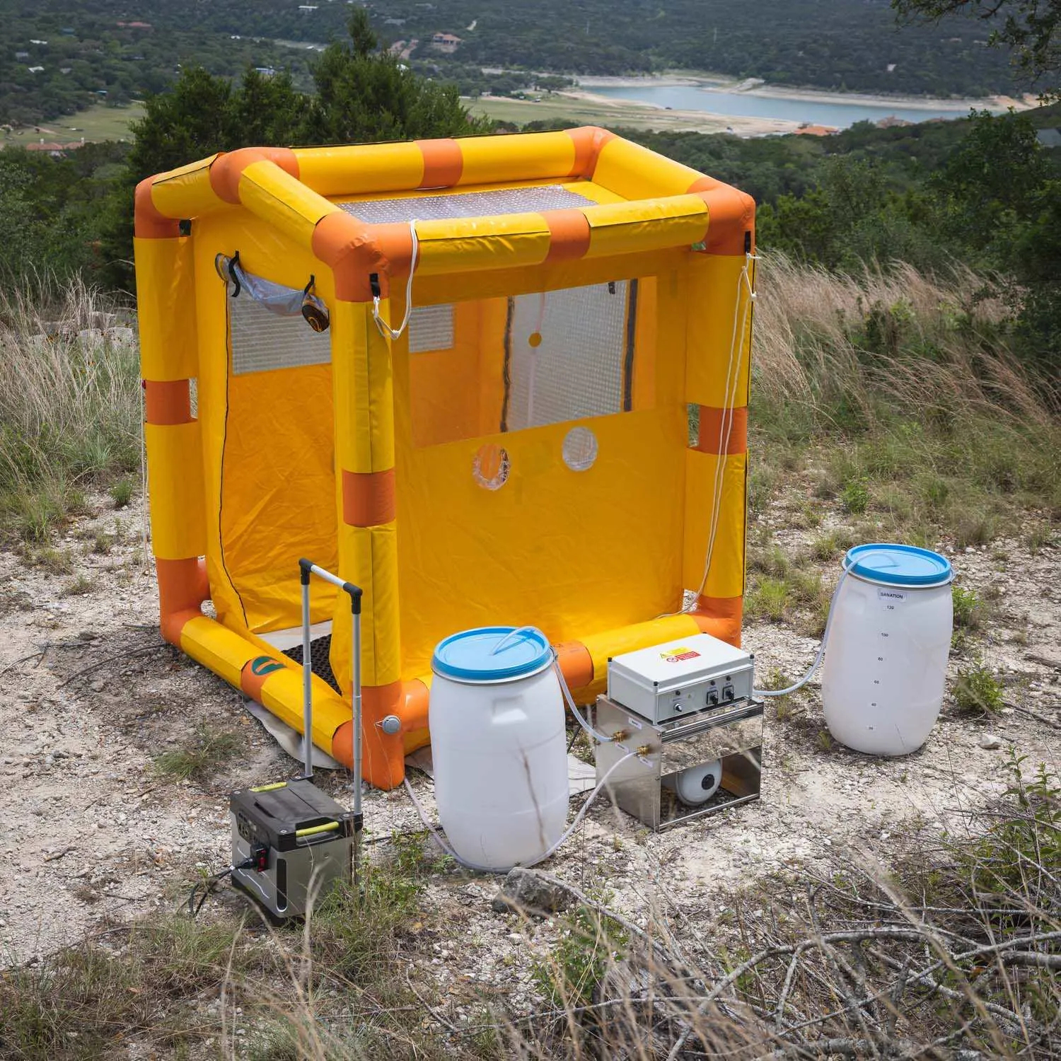 Portable Decontamination Shower | Reltek Ready Gear