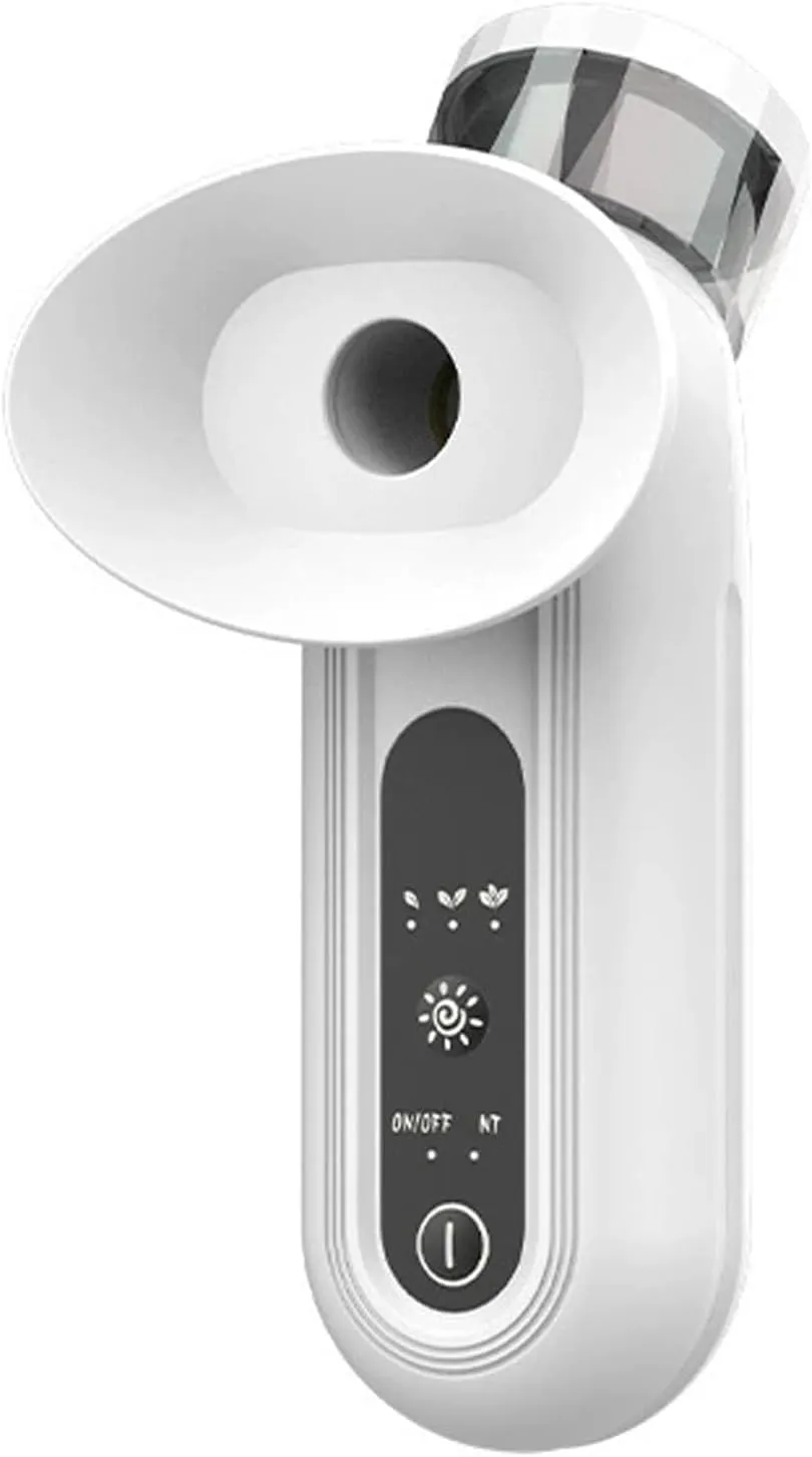 Portable Eye Mist Steamer for Dry Eyes, Face Steamer Facial with Cold & Hot Compress Modes, Nano Eye Mist Sprayer Steam Device for Face, Relief and Sooth Dry Eyes Facial Mist