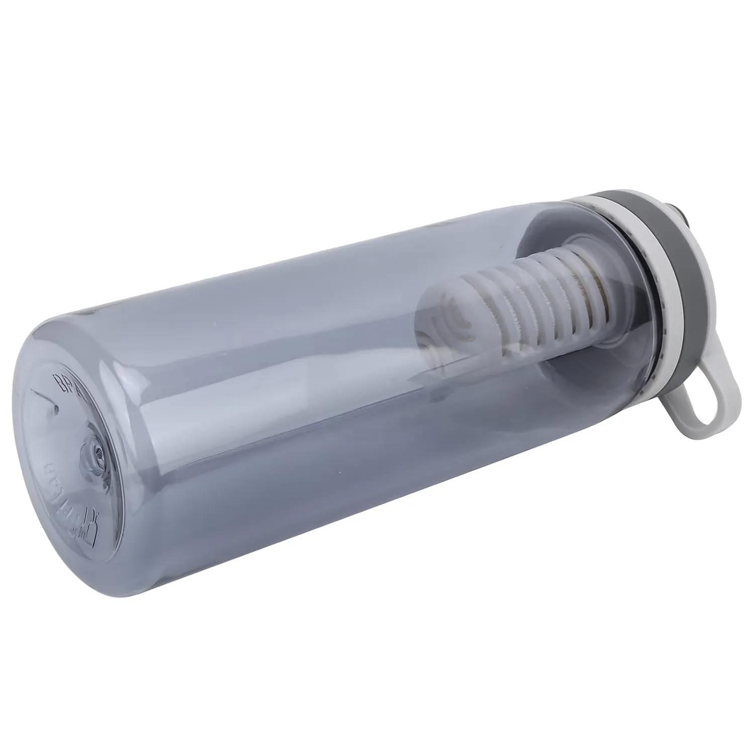 Portable Ifier Bottle 770ml for Cam Hiking Emergency Outdoor Ed Bottle Yellow Compact Bottle for Travel (Gray)