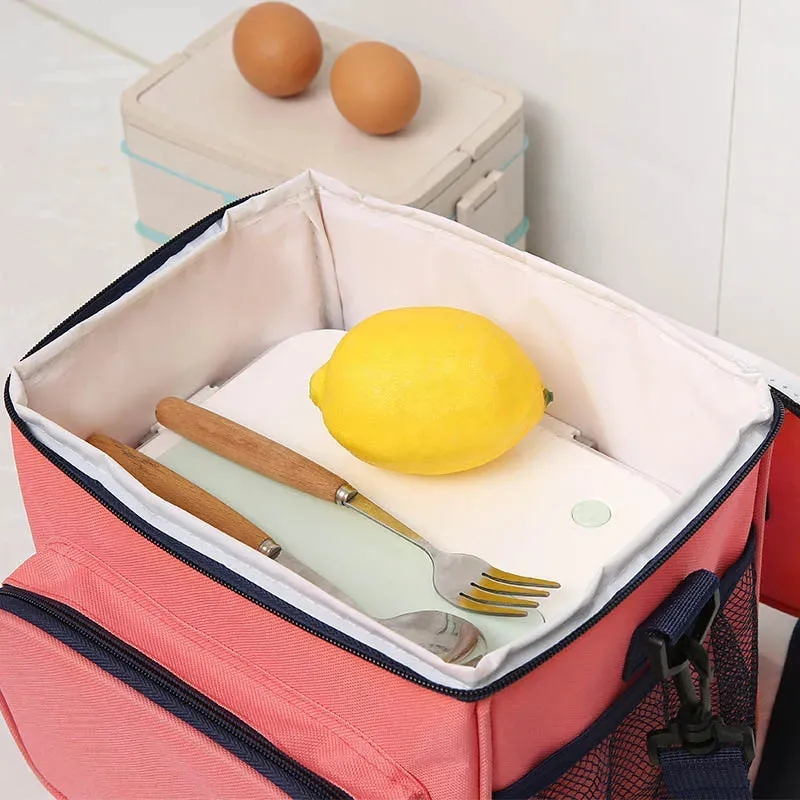 Portable Picnic Cool Bag - Insulated Lunch Bag for Outdoor Activities