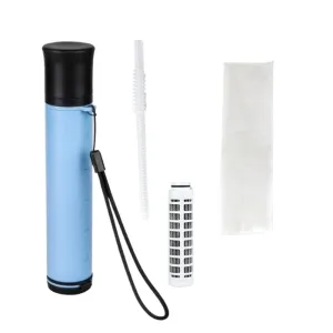 Portable Water Purifier - Personal Water Purifier for Hiking, Travel, Camping, Outdoor Adventures