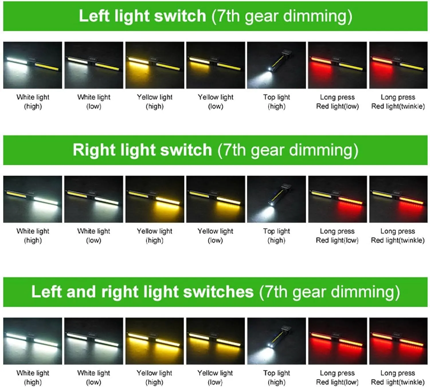Posing Lamp for Gym, Portable Magnetic LED Flashlight with Hanging Hook, 7 Gear Dimming-180° Foldable-Two-Way Charging, Handheld Rechargeable Camping Light Work Light Power Bank (2Pcs)