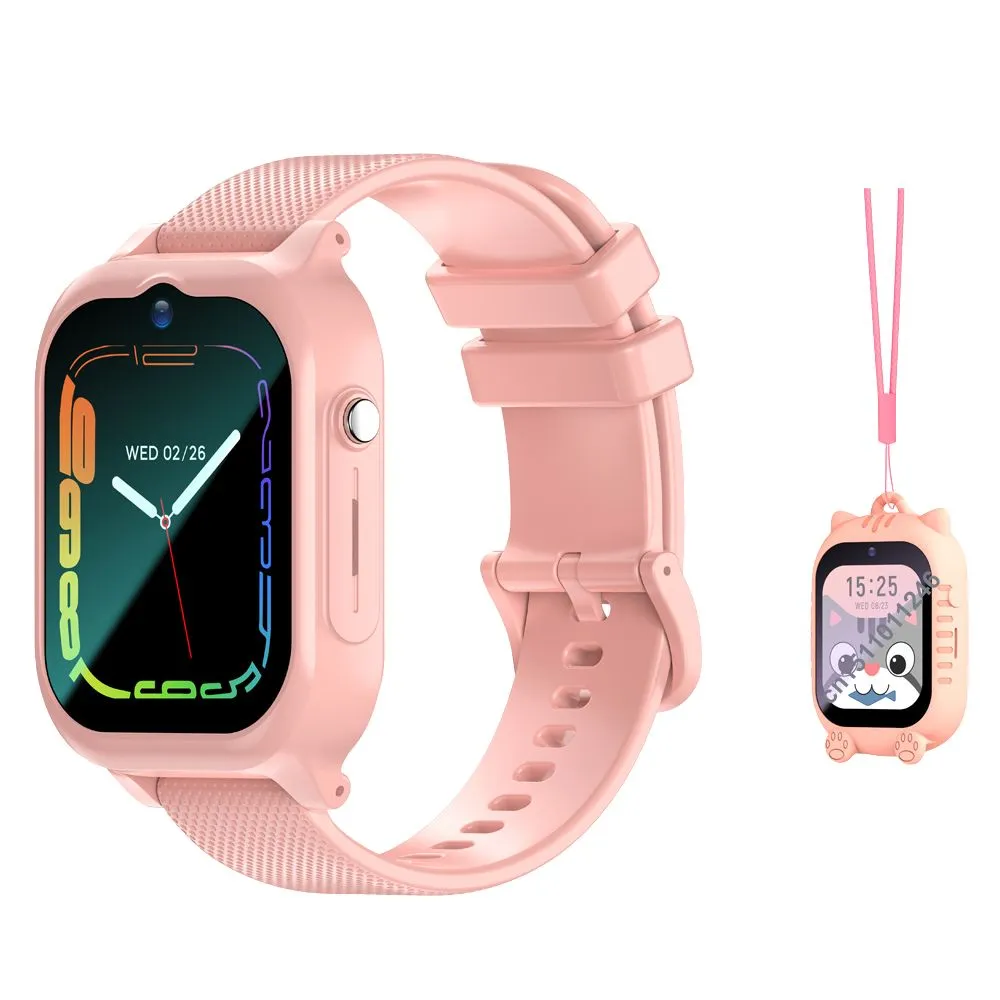 Premium 4G Kids Smartwatch – GPS Tracker, Video Call, SOS, WiFi, Camera, Voice Monitor, Waterproof, 700mAh Battery, Child Phone Watch with Location Tracking