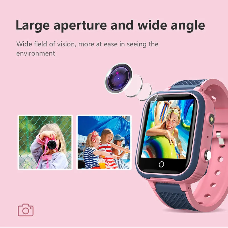 Premium 4G Kids Smartwatch – GPS Tracker, Video Call, SOS, WiFi, Camera, Voice Monitor, Waterproof, 700mAh Battery, Child Phone Watch with Location Tracking