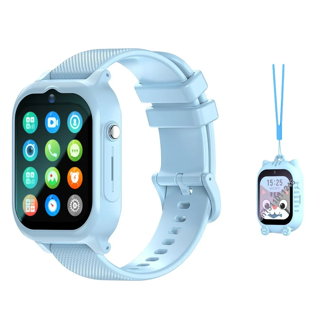 Premium 4G Kids Smartwatch – GPS Tracker, Video Call, SOS, WiFi, Camera, Voice Monitor, Waterproof, 700mAh Battery, Child Phone Watch with Location Tracking