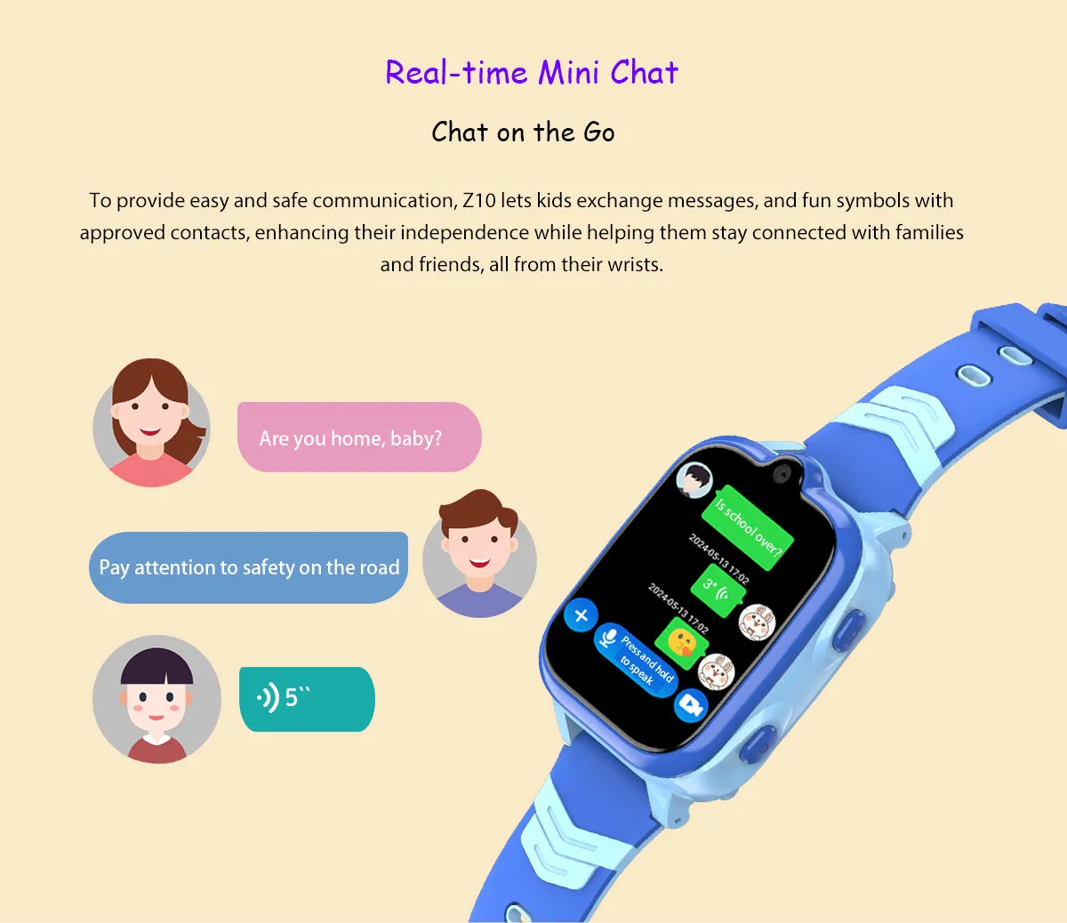Premium 4G Kids Smartwatch – GPS Tracker, Video Call, SOS, WiFi, Camera, Voice Monitor, Waterproof, 700mAh Battery, Child Phone Watch with Location Tracking