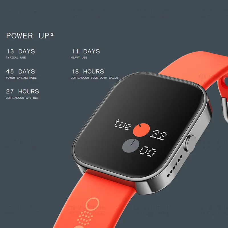 Premium GPS Smartwatch for Men – 1.96" AMOLED Display, Bluetooth 5.3, AI Noise Reduction, Multi-System GPS, Heart Rate & Blood Oxygen Monitoring, IP68 Waterproof, Custom Watch Faces, 13 Days Battery Life