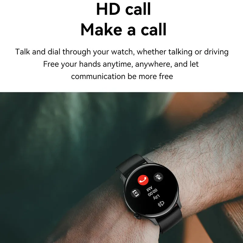 Premium Smartwatch for Samsung Galaxy Watch6 Classic – GPS, Sports Modes, Heart Rate, Bluetooth Call, Waterproof, Health Monitoring, 1.46" Touchscreen, Fitness Tracker 2024