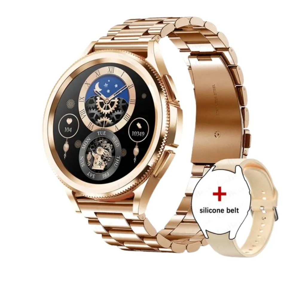 Premium Smartwatch for Samsung Galaxy Watch6 Classic – GPS, Sports Modes, Heart Rate, Bluetooth Call, Waterproof, Health Monitoring, 1.46" Touchscreen, Fitness Tracker 2024
