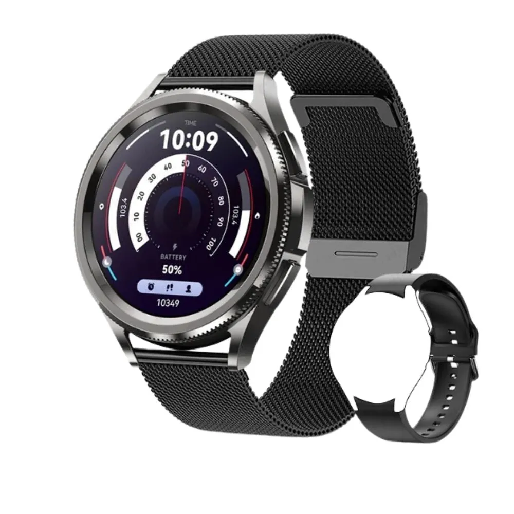 Premium Smartwatch for Samsung Galaxy Watch6 Classic – GPS, Sports Modes, Heart Rate, Bluetooth Call, Waterproof, Health Monitoring, 1.46" Touchscreen, Fitness Tracker 2024