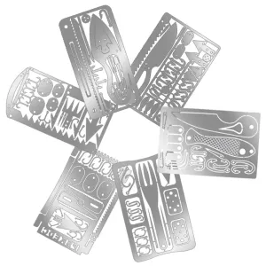 PrepPro Survival Card Set – 21 & 22-in-1 Emergency Tools

Be Ready for Anything, Anywhere