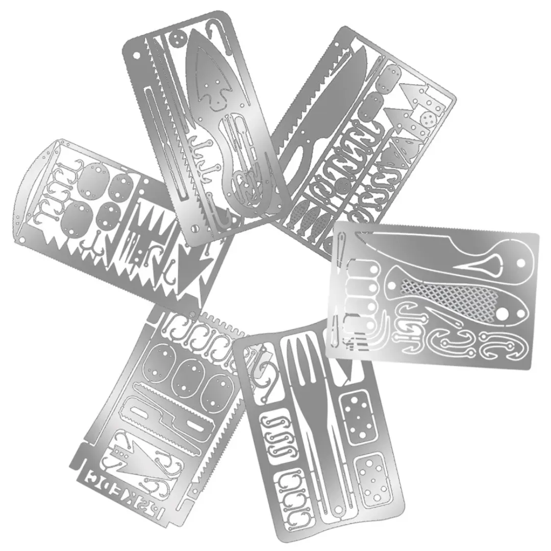 PrepPro Survival Card Set – 21 & 22-in-1 Emergency Tools

Be Ready for Anything, Anywhere