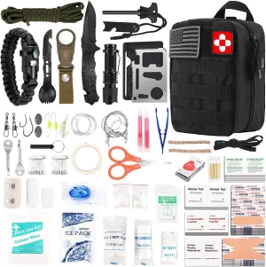 Professional 216-Piece Survival First Aid Kit by Verifygear