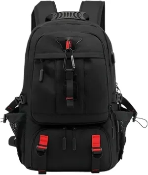 Professional Travel Backpack, Expandable Multifunctional Large Capacity Outdoor Backpack, Expandable Travel Backpack(Red,80L), GDAWDAOOB-RED-80L