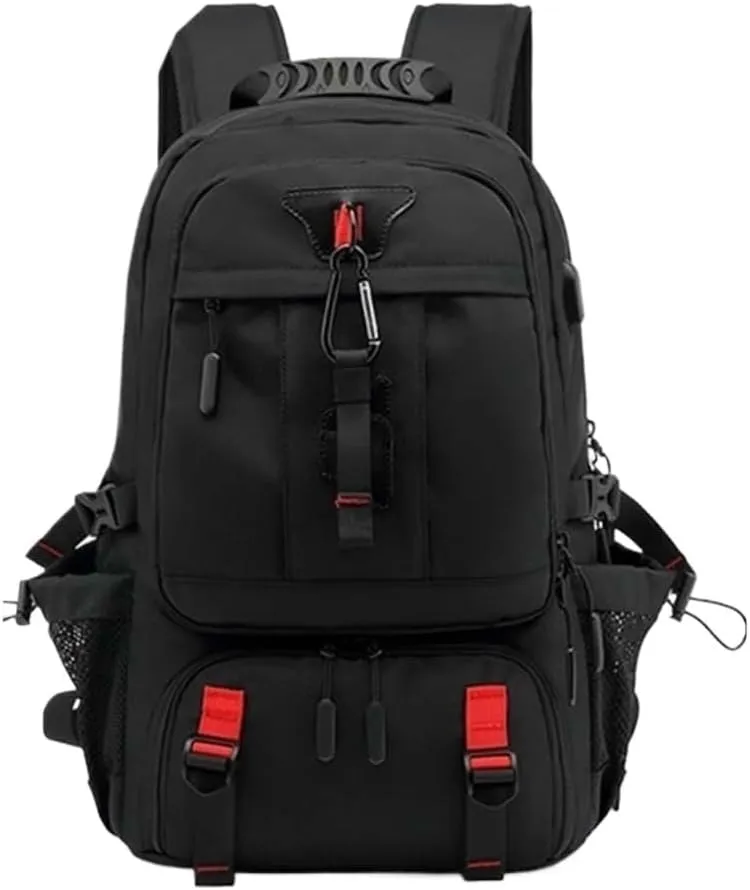 Professional Travel Backpack, Expandable Multifunctional Large Capacity Outdoor Backpack, Expandable Travel Backpack(Red,80L), GDAWDAOOB-RED-80L