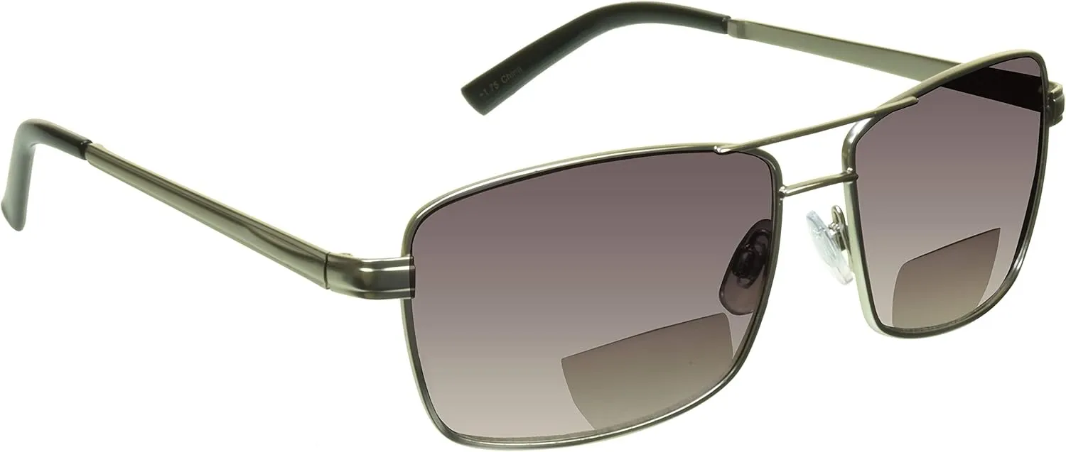 proSPORT Bifocal Sunglasses Aviator for Men & Women 100% UV Protection Large Fit