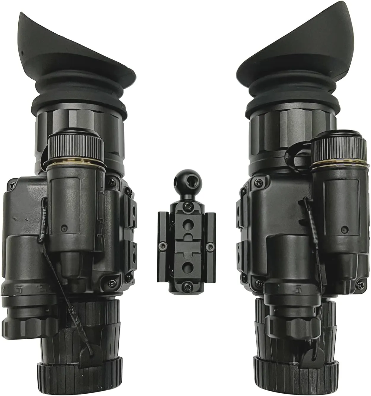 PVS-14 Military IR Binocular Night Vision Device Allowing for Use as a Handheld Device or Helmet-Mounted Night Vision Goggles,Detachable into Two Monocular NightVision Goggles