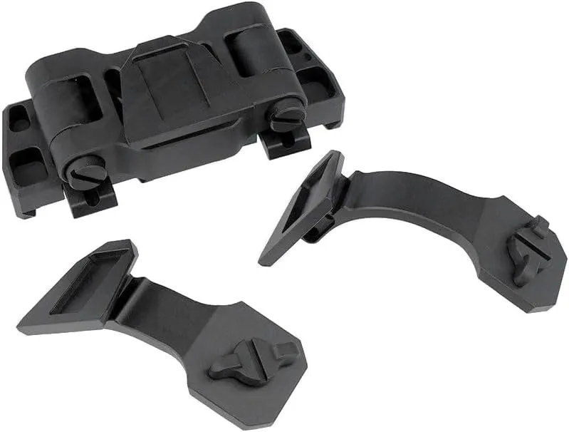 PVS-14 NVG Mounting System Night Vision Helmet Mount Integrated Components，Adjustable Dovetail Versatile Night Vision Goggles Adapter，for Single Monocular & Dual Binocular PVS-14,Black