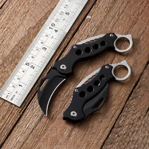 "Multi-Function Outdoor Survival Folding Knife – High Hardness Sharp Blade, Compact Pocket Knife for Camping & Everyday Use