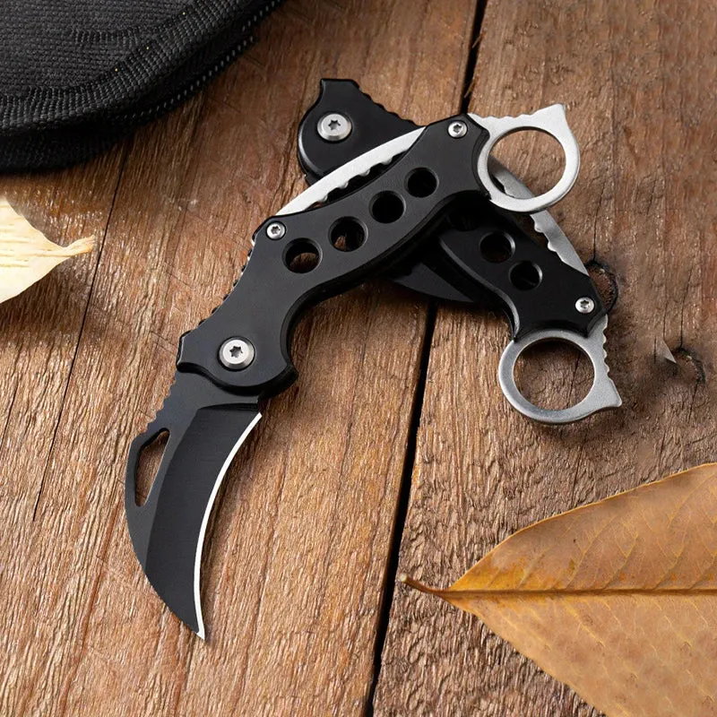 "Multi-Function Outdoor Survival Folding Knife – High Hardness Sharp Blade, Compact Pocket Knife for Camping & Everyday Use