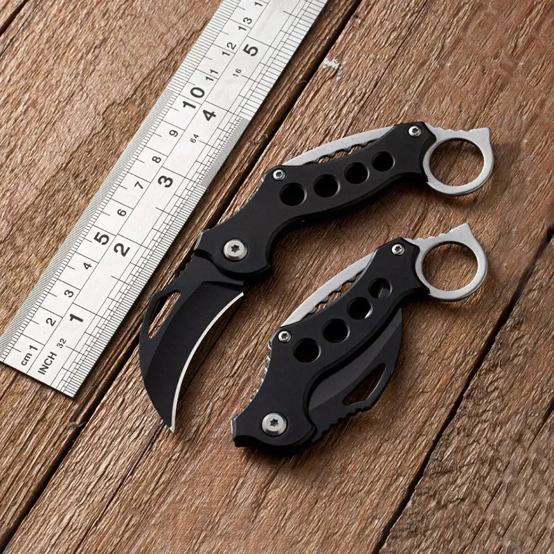 "Multi-Function Outdoor Survival Folding Knife – High Hardness Sharp Blade, Compact Pocket Knife for Camping & Everyday Use