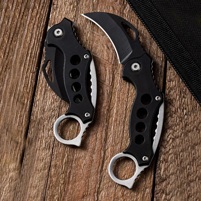 "Multi-Function Outdoor Survival Folding Knife – High Hardness Sharp Blade, Compact Pocket Knife for Camping & Everyday Use