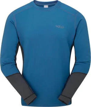 RAB Men’s Conduit Crew Lightweight Breathable Fleece for Hiking, Climbing, & Skiing