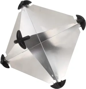 Radar Reflectors Octahedral Type Radar Reflector For Sailboat, 10pcs Aluminium Radar Reflectors 12x12 Inches for Sailboats Motorboat, Marine Aluminum Radar Reflector for Boat Ship