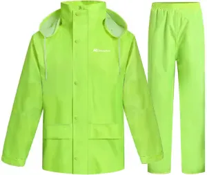 Rain Suits for Men Women Waterproof Work Lightweight Rainwear Rain Coat Rain Gear