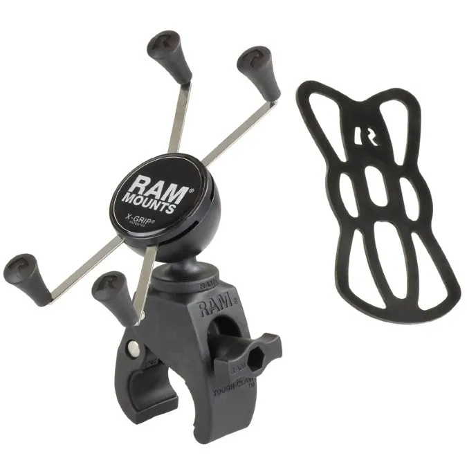 RAM-HOL-UN10-400 Tough-Claw™ Mount with Universal X-Grip® Large Phone & Phablet Holder (sku 36483)