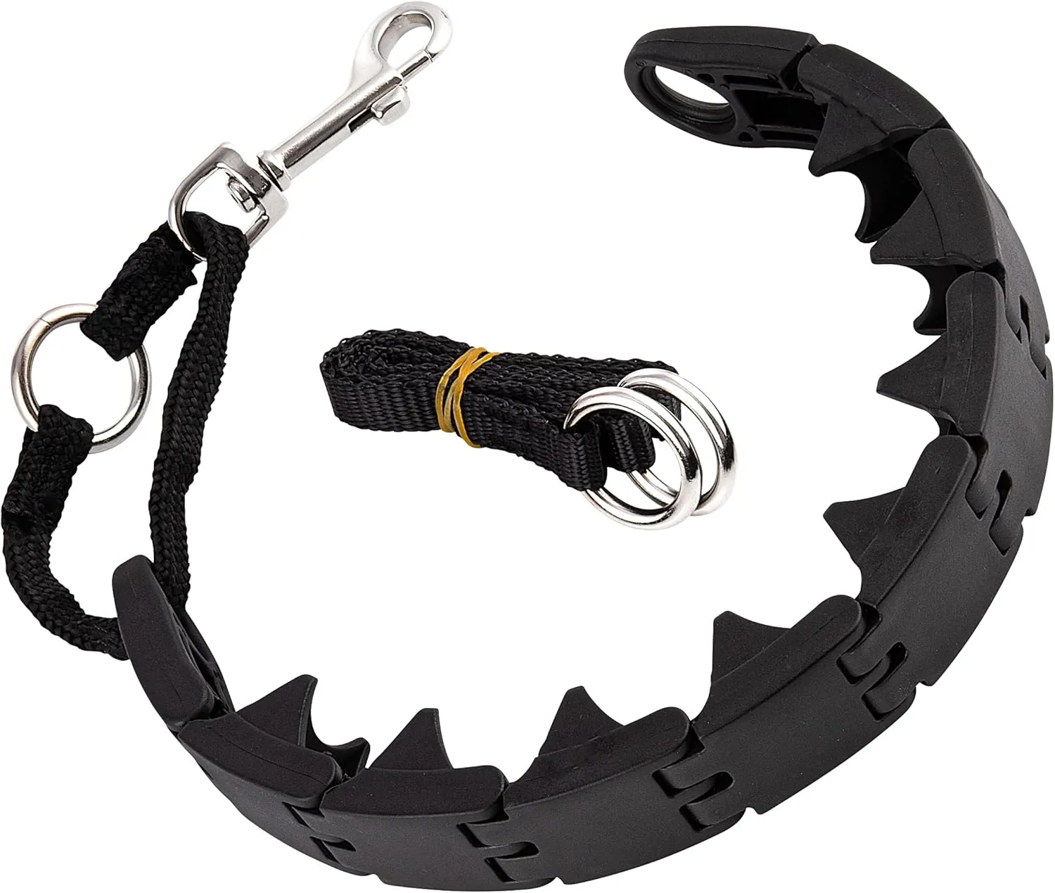 Ram-Pro Dog Training Pinch Collar Large Triple Crown Gentle Effective/No Barking Control for All Breeds