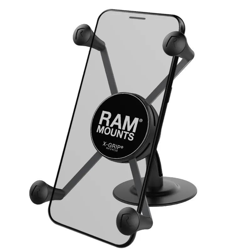 RAM X-Grip Large Phone Holder with Lil Buddy Adhesive Dash Mount (RAP-SB-180-UN10) (sku 53825)
