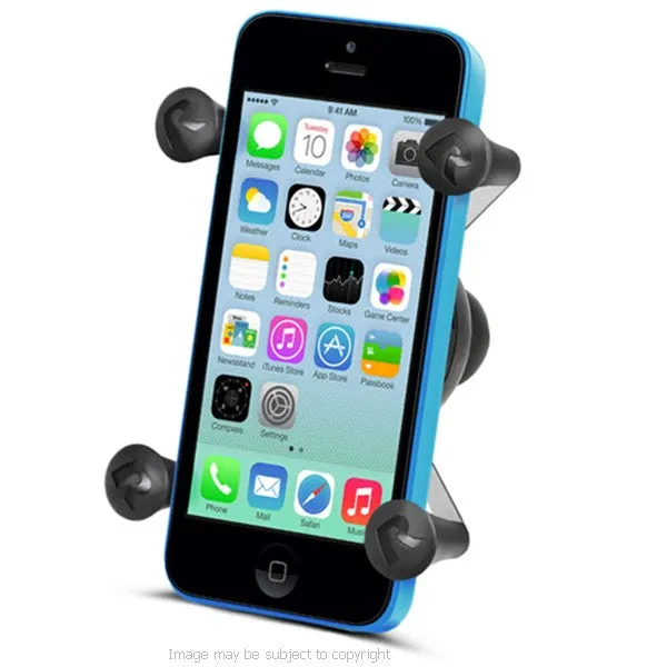 RAM X-Grip Universal Phone Holder. RAM-HOL-UN7B with 1" Ball (sku 18696)